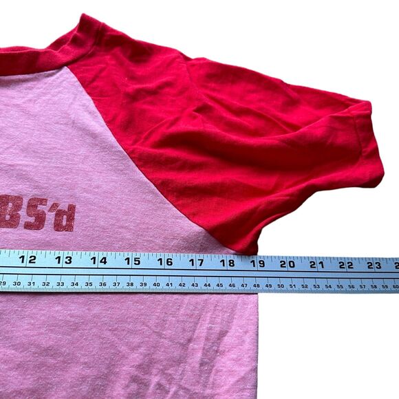 Vintage Mayo Spruce Computing T-Shirt Mens Large Dataram Bulk Semi USA Red Pink - Picture 7 of 9